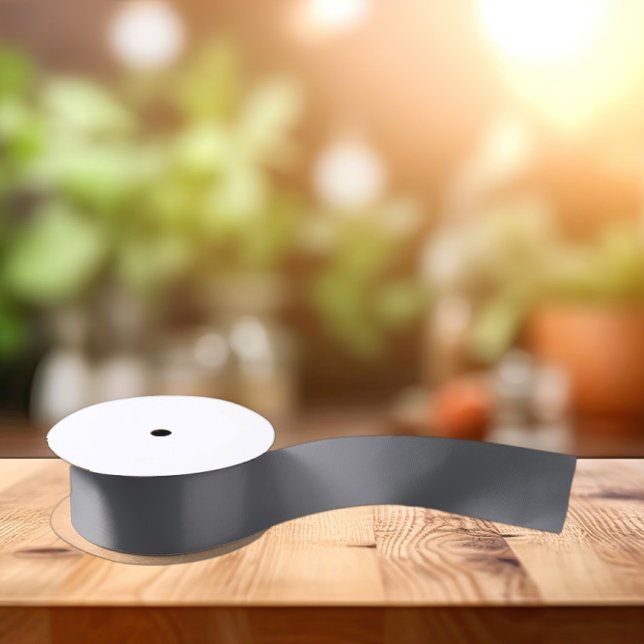 Trend Colours - Slate Grey Colour - Solid Satin Ribbon (Creator Uploaded)