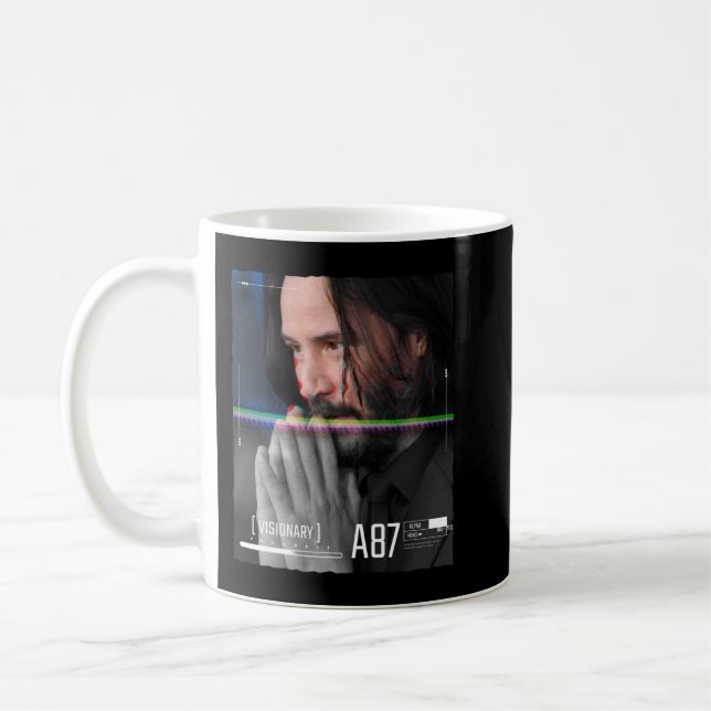 Trend Keanu Art Reeves Gifts For Music Fans Coffee Mug (Left)
