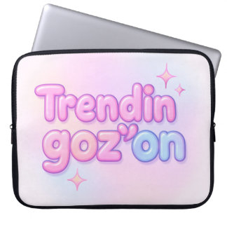 Trendin Goz’on Pastel Tie Dye Laptop Sleeve