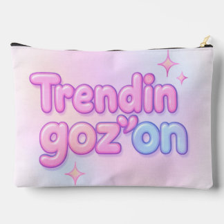 Trendin Goz’on Pastel Tie Dye Makeup Accessory Pouch
