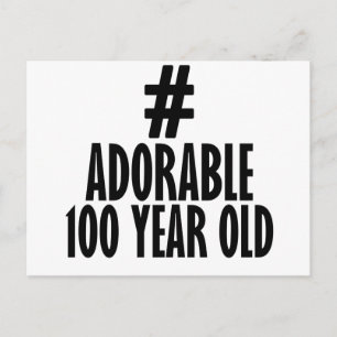 TRENDING 100 YEARS OLD BIRTHDAY DESIGNS POSTCARD