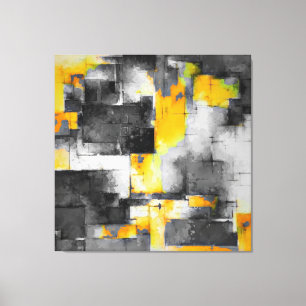 Trending Abstract Painting Art M3 Canvas Print