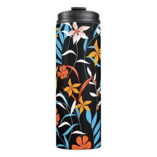 Trending abstract seamless pattern with colorful t thermal tumbler