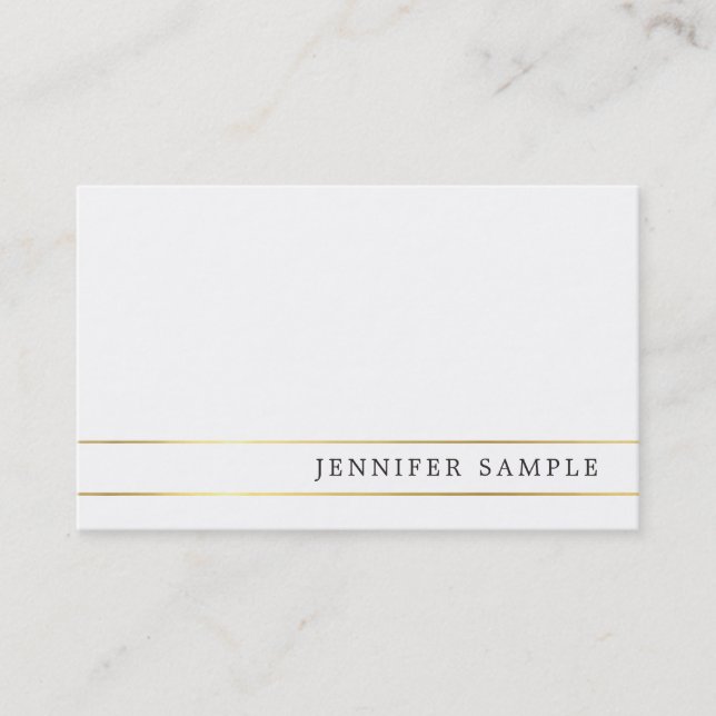Trending Creative Stylish Professional Modern Business Card (Front)