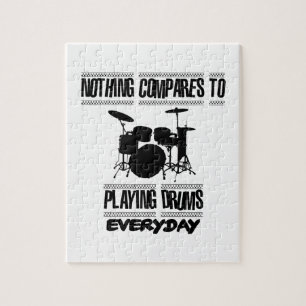 Trending Drummer designs Jigsaw Puzzle