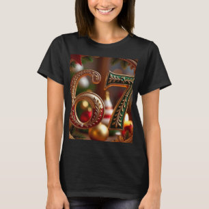 Trending Elegant Six Seven Christmas Meme T-Shirt