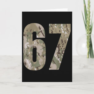 Trending Gen Alpha Six Seven 6 7 Meme Cam Multi Ca Card