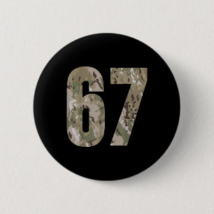 Trending Gen Alpha Six Seven 6 7 Meme Cam Multi Ca Cm Round Badge