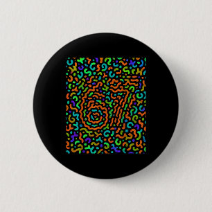 Trending Gen Z Alpha Six Seven 6 7 _2 Cm Round Badge