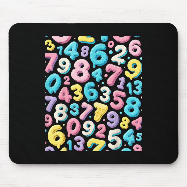 Trending Gen Z Alpha Six Seven 6 7 _8  Mouse Mat (Front)