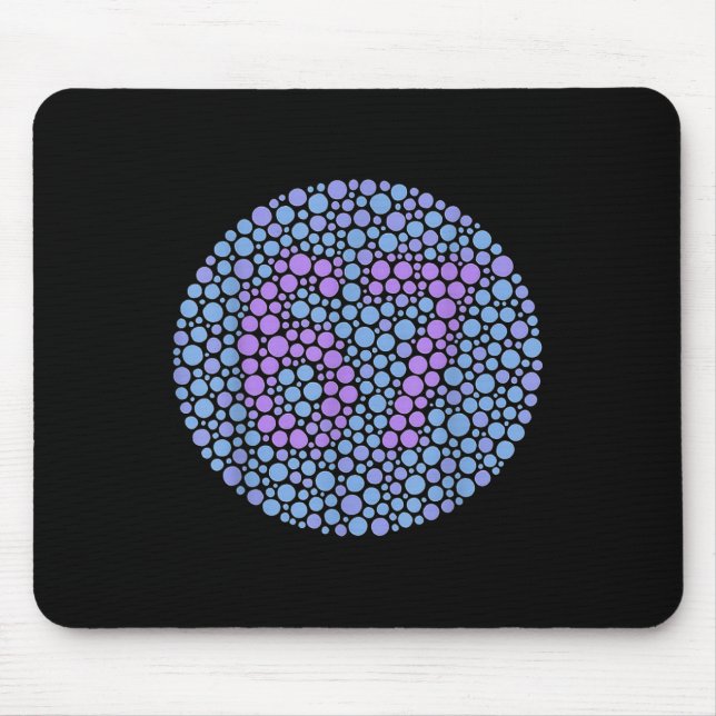 Trending Gen Z Alpha Six Seven 6 7  Mouse Mat (Front)