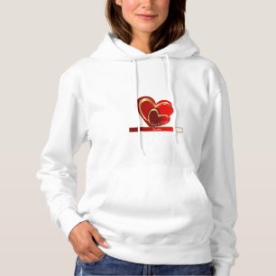 Trending Love Loading Red Heart Custom Girlfriend Hoodie