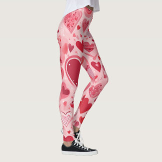 Trending Love Shape Designs Leggings