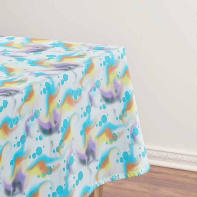 Trending Room Decor 2016 Ocean Floor LG4 Tablecloth (In Situ)
