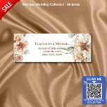 Trending Terracotta Pampas Grass Wedding<br><div class="desc">⭐This BOHO-themed design features watercolor Pampas Grass and Terracotta beige magnolia colour flowers, sage green leaves illustrations and modern typography. Please view the attached collection and 'additional products' to view the full wedding suite featuring this design. This may include wedding and bridal shower invitations, rehearsal dinner invites, bridesmaid lunch invites...</div>