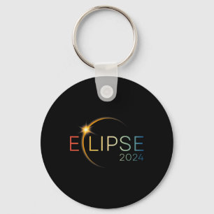 Trending Total Solar April 8 2024 Sun Eclipse T-sh Key Ring
