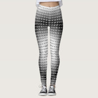 Trending white black star intricate pattern