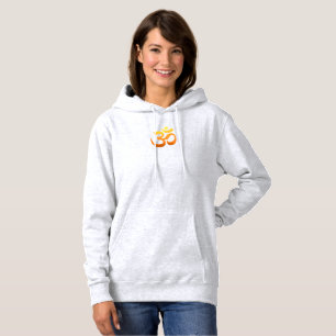 Trending Womens Yoga Om Mantra Symbol High Quality Hoodie