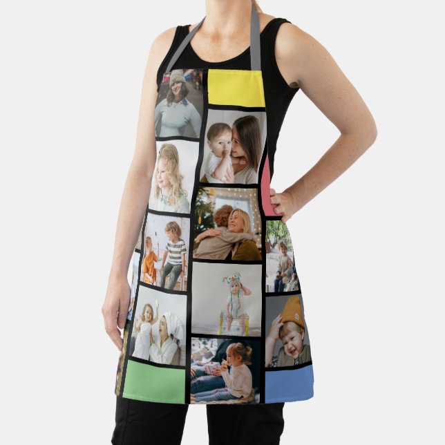 Trendy 13 Photo Memory Keepsake Apron (Insitu)