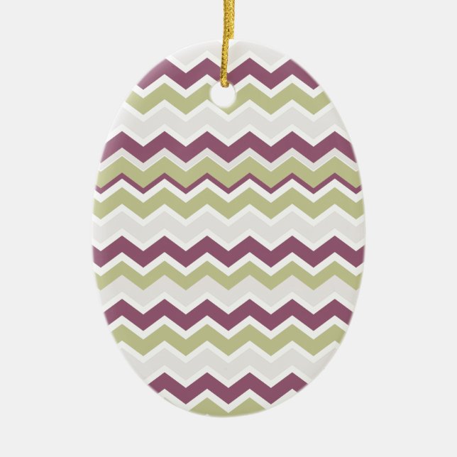 Trendy 2013 colours template ceramic tree decoration (Front)