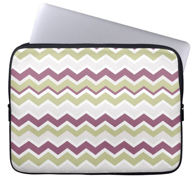Trendy 2013 colours template laptop sleeve (Front)