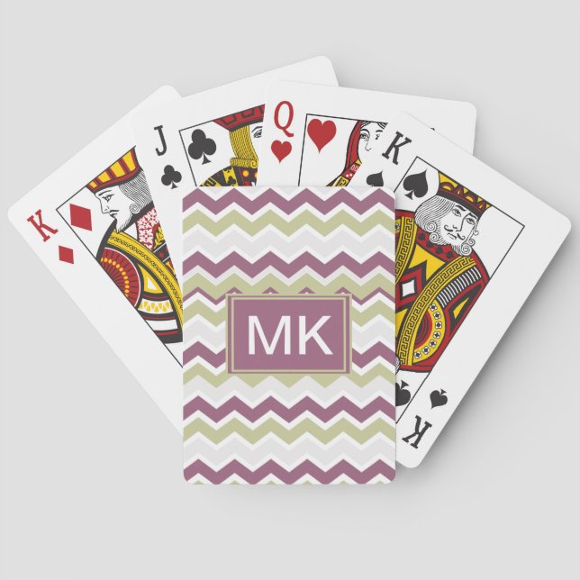 Trendy 2013 colours template playing cards (Back)