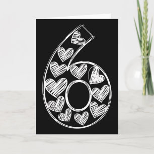 Trendy 67 Sketch Heart Matching 6 Valentine Kids L Card