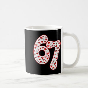 Trendy 6 7 Meme Six Seven Valentines Day 6 7 Coffee Mug