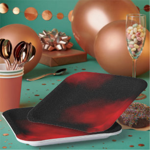 Trendy 9" Square Paper Plate for Any Occasion