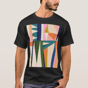 Trendy Abstract: Colourful Hand Drawn. T-Shirt