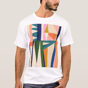 Trendy Abstract: Colourful Hand Drawn. T-Shirt
