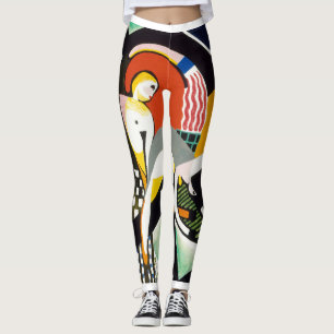 Trendy Abstract Modern Art Women's Yoga Pants