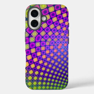 Trendy abstract patterns iPhone case