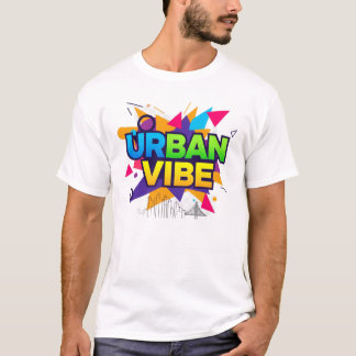 Trendy Abstract Typography Tee | Urban Style