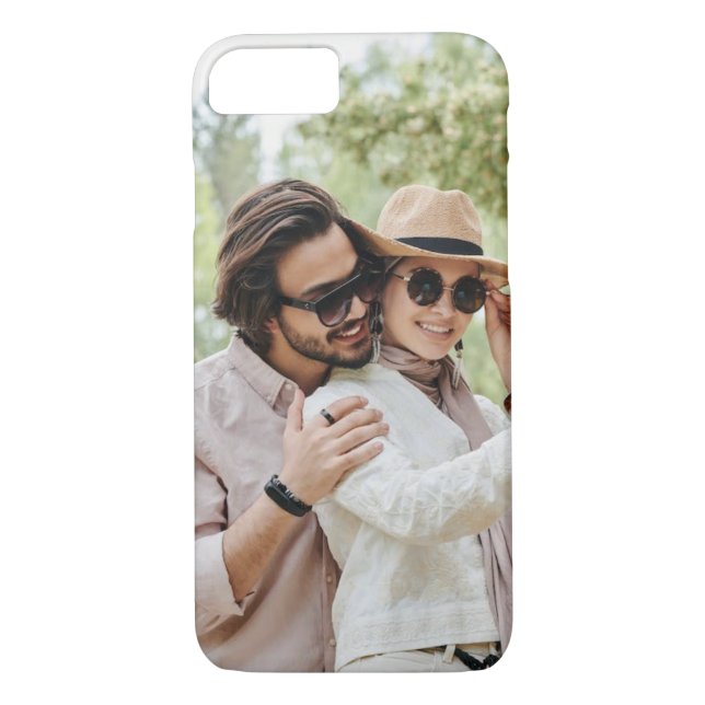 Trendy Add Your Selfie Photo Custom Case-Mate iPhone Case (Back)