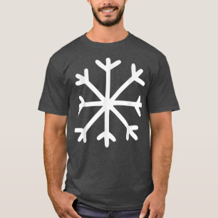 Trendy Aesthetic Cute Snowflake  T-Shirt