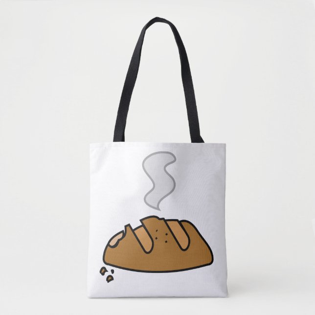 Trendy Aesthetic Everyday Canvas Tote Bag (Front)