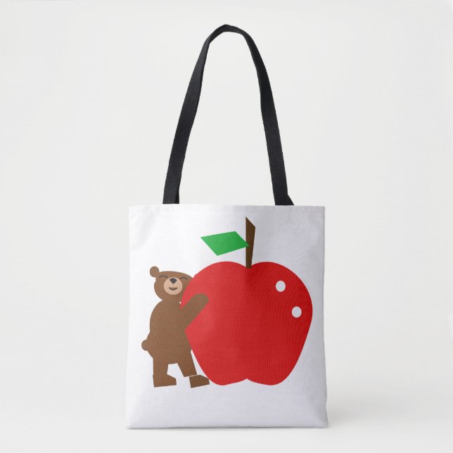 Trendy Aesthetic Everyday Canvas Tote Bag (Front)