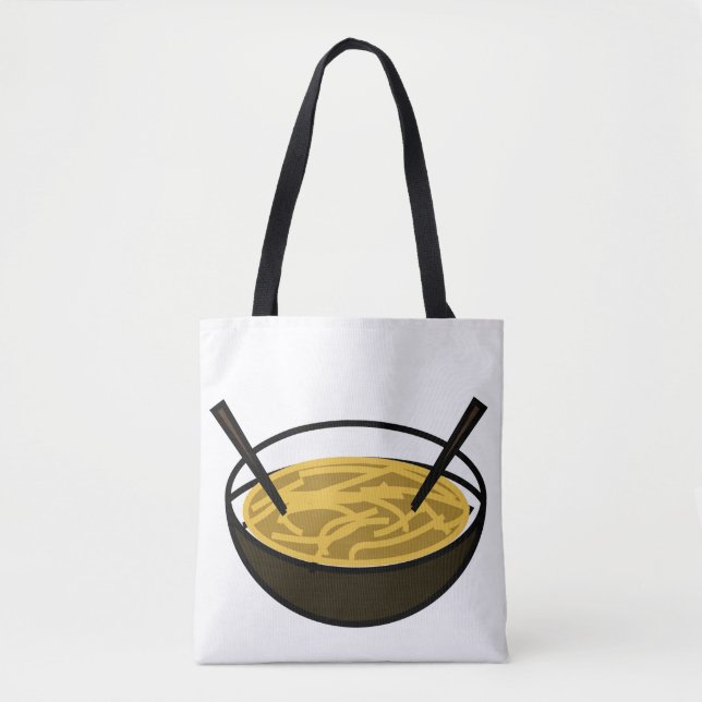 Trendy Aesthetic Everyday Canvas Tote Bag (Front)