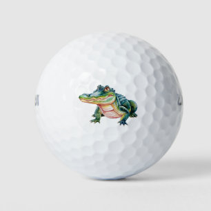 Trendy Alligator-Crocodile Animal Golf Balls
