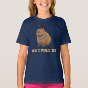 Trendy and funny Capybara meme design T-Shirt