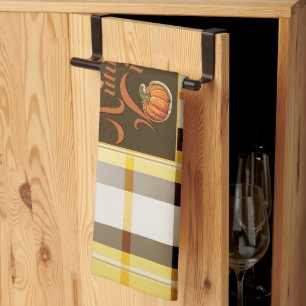 Trendy and Stylish "Autumn Vibes" Tea Towel