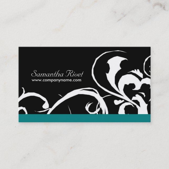 Trendy and Stylish Business Card (Front)