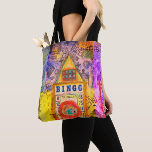Trendy and Stylish Lucky Bingo Tote Bag