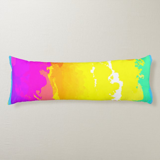 Trendy and Timeless Clouds Patterns Art Body Cushion (Front)