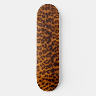 Trendy Animal Print Aesthetic Skateboard