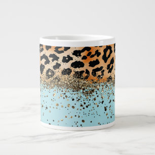 Trendy Animal Print Design Large Coffee Mug