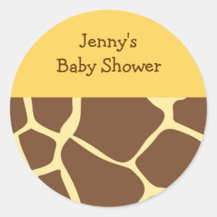 Trendy Animal Print Stickers Envelope Seals