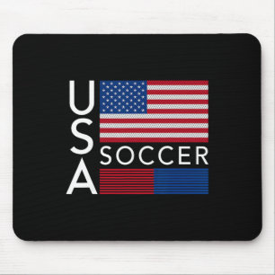 Trendy Apparel Usa American Flag Soccer Team Sport Mouse Mat