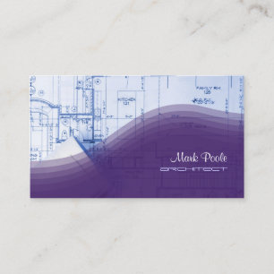 Trendy Architect business cards